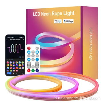 Neon LED Lights Fleksibel Soft Strip untuk Kamar Tidur